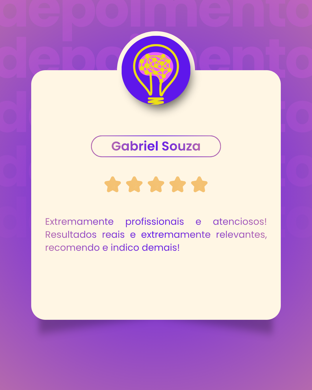 Avaliação de cliente FM8